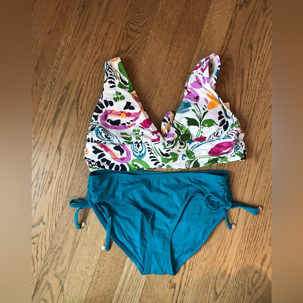 NWT Anne Cole floral bikini